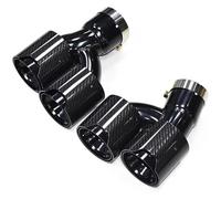 pipe diesel gas vent hose For BMW For 5 Series G30 G31 525i 530i 528i 2018 Exhaust Tip Tailpipe Conversion Quad Muffler Systems(Carbon Fiber F)