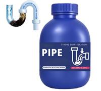 Pipe Drain Cleaner,Professional Kitchen Sink Unblocker & Bathroom Drain Unblocker,Strong Dra/in Cleaner for Bad Smells,Fast-Acting Clog Remover for Sink and Outdoor Drains,Safe on All Pipes