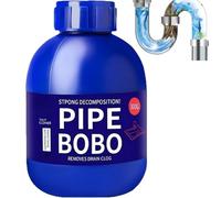 Pipe Drain Unblocker, Powerful Pipe Dredge Agent for Outdoor, Kitchen, Bathroom, Shower, Toilet, Sink and Drain Cleaner, Professional Dredge Agent, Safe for Pipes and Septic Systems(1Pc)