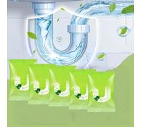 Pipe Dredging Powder, Fast-Acting Cleaner for Sink and Drain, Bathroom and Toilet, Powerful Unblocking Agent with Deodorizing Formula, Multi-Purpose Pipeline Clog Remover (Multicolore-5pcs)