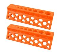 Pipe Drilling Guide, Precision Tool Set, Straight Holes with Easy Align, 2 Piece Block with Strong Frame, 3.62x1.34 Inches Workshop Accessory, Functional Drill Guide for Woodworking Fabrication Use