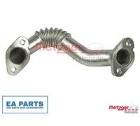 Pipe, EGR valve for VW BEETLE BORA CADDY CC METZGER 0892657