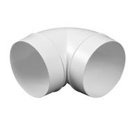 Pipe elbow 90° Circular PVC 125