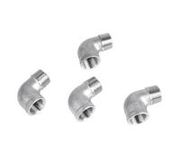 Pipe Elbow Threaded Elbow 1PCS Female X Male Thread Street Elbow 90 Degree Angled SS 304 Stainless Steel Pipe Fitting Connectors