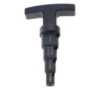 Pipe End Chamfering Tool with 4-in-1 Design for Preparation | Stepped Working Sections Across the Tool Body, Rounds and Chamfers Pipe Ends, Built for Pipe Installation Tasks