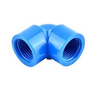 Pipe End Plug PVC Pipe Female Thread Joint, 1/2inch-1inch Adapter, Straight/Elbow/Tee Ways/End Plug Connector 1pc(Red,3/4 inch)