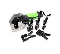 Pipe Expander, Electric Flaring Tool Kit ST-E900 Possess 2200 MAh Powered Copper Aluminum Pipe 5 Sizes Clamps Copper Tube Flare Gauge Set