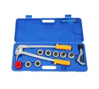 Pipe Expander, Lever Tube Expander Kit with 7 Interchangeable Heads | Manual HVAC & Plumbing Tool Set for 10-28mm Pipes