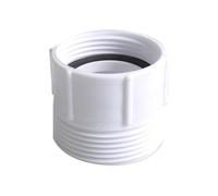 Pipe Extension Connector 39.2mm Female to 47.5mm Male Trap Waste Extension Drain Waste Trap Bath Shower Kitchen Sink Thread