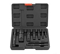 Pipe Extractor Set 6pcs for Broken Threads 1/8-1in