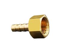 MEXEWORD Pipe Fitting 6mm 8mm 10mm 12mm 14mm Hose Barb X M12 M14 M16 M18 M20 M22 Metric Female Thread Brass Pipe Fitting Adapter Coupler Connector 1pcs(14-M22x1.5)