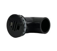 Pipe Fitting Joint 1pc Black PVC Overflow Joints for Aquarium 20 25 32 40 50mm, Water Inlet Outlet Supply Pipe Drain Fittings(Orange,40mm)