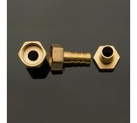 Pipe Fittings Brass ID 3mm-25mm Hose Connector M6-M22 and 1/8'' 1/4'' 3/8" 1/2'' Female,M22X1.5,19mm