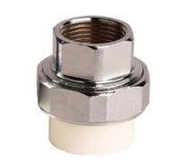 Pipe Fittings PPR 2“ 63 Outer Wire Live Connection Water Hot Melt Accessories Connector(White)
