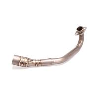 Pipe For XMAX 250 For XMAX-250 For XMAX 300 2017 2018-2020 51MM Motorcycle Slip On Scooter Exhaust Titanium Alloy Front Pipe Connect Ilencer(D)
