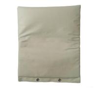 Pipe Frost For Protection Cover for Backflow Preventers with Materials and Aluminum Foil Thermal Barrier for Enhanced Insulation (Khaki 43 * 53cm)