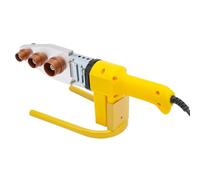 Pipe Fusion Welder 800W Constant Temperature Hot Melt Machine, Plastic Pipe Socket Welding Machine with 6 Die Heads 20-63mm Anti-Stick Coating, Portable Water Pipe Welder Kit for PPR/PB/PE/PERT