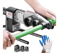 Pipe Fusion Welder Hot Melt Machine - Portable Welding Kit with Adjustable Bracket for Pipeline Welding - Perfect for Various Pipe Sizes and Materials