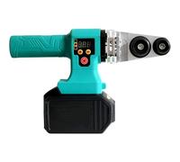 Pipe Fusion Welding Machine, Plastic Water Pipe Welder with 3 Die Heads (20/25/32), Operating Temperature: 0-340°C for PPR, PE, PB Pipe Welding