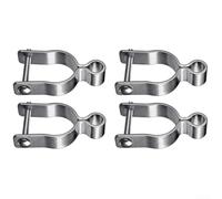 Pipe Gate Hinge, Gate Chain Link Fence Hinge, 5/8'' Pintle Chain Link Fence Gate Post Hinge For Round Pipe Gate And Concrete Post
