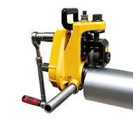 Pipe Grooving Tool-A Hand-Operated roll-Grooving Tool for Steel, Aluminum, and PVC; Adjustable Depth and Offers a Portable Solution for Grooving Pipe Ends.
