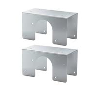 Pipe Guard Stud Shoe - 2 Pack Heavy Duty, 16 Gauge Steel Stud Protector, Durable Framing Reinforcement Tool, Strong Construction Safety Device | Plumbing Structural Project Home Renovation Framing