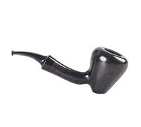 Pipe, Handmade Wooden Pipe Retro Old-Fashioned Pipe for Women, Men & All (C)