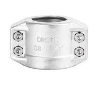 Pipe Hanger Bracket Clamp 304 Stainless Steel TC Pagoda Head Pipe Support Clip 2 Pieces Industrial Piping Connections Construction Work
