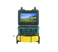 Pipe Inspection Camera DVR Video 9 Inch 1080P Screen+8X Amplify, Industrial Endoscope Sewer CameraIP68 Waterproof High Precision(20M)