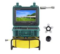 Pipe Inspection Camera DVR Video 9 Inch 1080P Screen, Industrial Endoscope Sewer CameraIP68 Waterproof Good Image Quality(50m)
