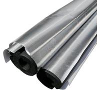 Pipe Insulation 1-1/2" 2" 2-1/2" 3" 3-1/2" 4" Waterproof Water Tube Wrap Outdoor High Resilience Foam Covers(1.18",ID 2")