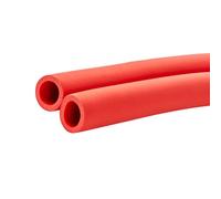 Pipe Insulation, 2.0m Antifreeze Foam Pipe Lagging, ID 25 34 43 48 60 mm Tube Covers for HVAC Outdoor Air Conditioner Units(Red,ID 60 mm （2-3/8"）)