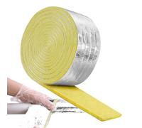 Pipe Insulation - 32.8 Feet Fireproof Self Adhesive Protection,Pipe Wrap - for Industrial Piping Hot Water AC Air Winter Outside RV Attic Home Roof Wall Basement Stove Tent
