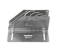 Pipe Insulation 45 Degree Precision Miter Guide for Rubber Lagging 20-90mm DIY Repair Tool Silver(B)