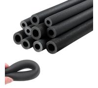 Pipe Insulation Elasticity,Foam Tubing Antifreeze,Rubber Tubular Waterproof For Air Conditioner,Thickness:9mm/15mm/20mm,Inner Diameter:32mm/43mm/50mm/63mm/76mm,Length:1.7m/1.8m ( Size : 20mmx20mmx1.8m