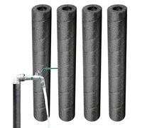 Pipe Insulation Foam Pipe - 4 Pieces Multipurpose Foam Sleeves, Protective Pipe Cover, Cushion for Garden Railing Pole Handles, Pool Noodle Style Insulator for Use at Home, On The Ter