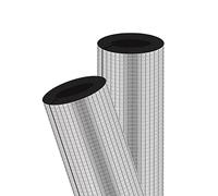 Pipe Insulation Foam Self Seal Pipe Insulation Lagging Foam Insulation Pipe for Hot or Cold Pipe Insulation Thickness 20.0mm, ID 22.0-110.0mm, Length 95cm(ID22.0mm/0.87in)