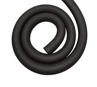 Pipe Insulation Foam Tube 10mm 16mm 19mm 25mm 28mm 32mm 43.0mm 48mm 60mm 76mm 89mm ID Foam Hose Pipe Insulation for Outdoor Air Conditioner Pipe Freeze Protection(T15mm x ID10mm x L2M)
