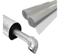 Pipe Insulation Foam Tube Cover for Outdoors - Self-Adhesive Foam Insulation Pipes for Water Pipe Freeze Prevention, Easy Fit 95cm Length, ID 22mm to 120mm Pipe Diameters(ID60X30X95cm)