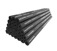 Pipe Insulation Foam Tube Pipe Insulation Closed Cell Rubber Hose Id 6-110Mm for Outdoor Solar Wall 9/15/20Mm Flexible Insulating Foam Tube/Id25Mm*9Mm*1.7M(63Mm*20Mm*1.8M)
