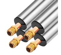 Pipe Insulation Foam Tube Self Adhesive Insulation Foam Wrap TK 3/5'' 7/9'' 1 1/6'' Non-Slip Hollow Pipe Cover for Water Heater Pipes, Sprinkler(ID89mm x TK15mm x L95cm)