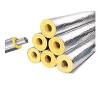 Pipe Insulation Foam Tube, Self Adhesive Pre Slit Foam Pipe Covers, High Temperature Fireproof Heat Insulation Pipe for Industry and Construction(ID-43mm/1.69",TH-30MM/1.18")