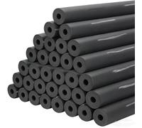 Pipe Insulation Foam Tube, Soft Flexible Foam Tubing Pipe Insulation, Closed Cell Thermal Cladding, Inner Diameter 6/9/13/16/20/25/32/43/48/60/76/89/110mm(ID20mmxT15mmx2m)