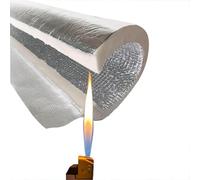 Pipe Insulation Foam Tubes with Aluminum Foil,ID 133mm 145mm 165mm 170mm 175mm 219mm,for AC Unit,Exercise Machine Handle and Water Pipes,Length 95cm,Thick 15mm 20mm(52mm ID x 20mm Thick x 0.95m)