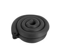 Pipe Insulation Lagging Black, 15mm 20mm Wall Thick Thickness Pipe Insulation Foam Tube ID 16mm 25mm 32mm 60mm 108mm Heat Preservation Foam Tube for Handle Grip HVAC Units(T20mm x ID16mm x 1.9m)