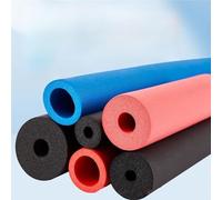 Pipe Insulation Lagging Freeze Protection Water Pipe Insulation Foam 1.8/2 Meter Long Multi-Purpose Soft Foam Tubing for Outdoor Winter Irrigation Hot Cold Water Pipes(Black,ID25mmxT20mmx2m)