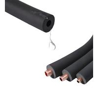 Pipe Insulation Lagging - Waterproof/Antifreeze/Retardant - Flexible Heat Insulation Pipe Foam Hose - Foam Tubing for Winter Water Tube, Rubber Foam Pipe Lagging(9mm*9mm*1.8m)