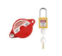 Pipe InsulatOutside Tap Lock ion 1Set Gate Valve Lockout and Safety Padlock