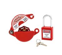 Pipe InsulatOutside Tap Lock ion 1Set Transparency Gate Valve Lockout and Padlock