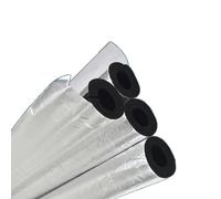 Pipe Lagging Foam Tubing, Pipe Insulation Foam Tube, Length 950mm Anti -Freezing, Insulation, Flame Retardant, for Outside Water Pipeline (ID32mm×T15mm)